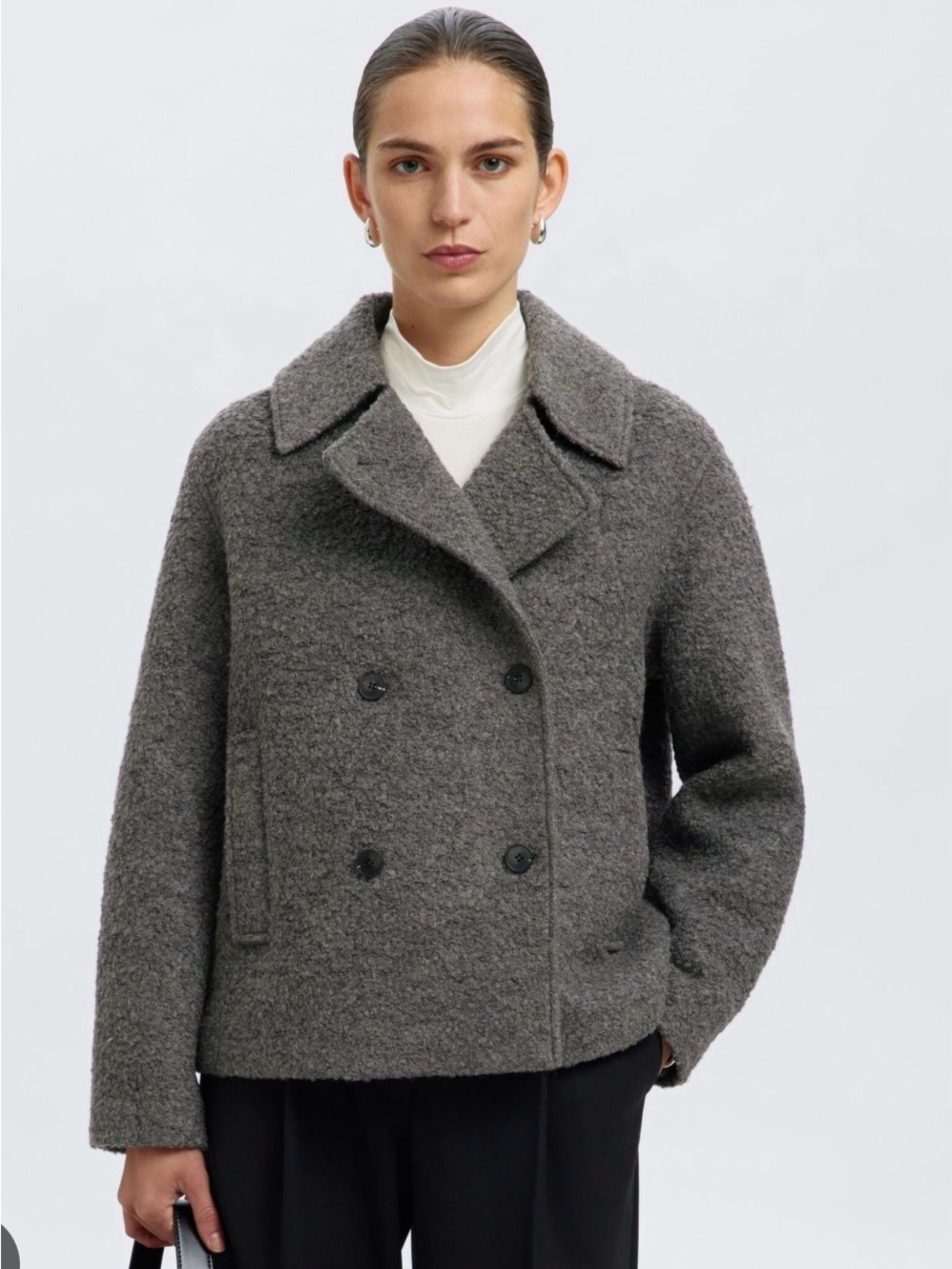 GAP Peacoat Jacket - Gray